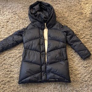 cotopaxi Women's Nina Parka Charcoal Hooded Puffer Coat